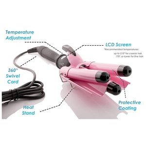 Alure Three Barrel Curling Iron